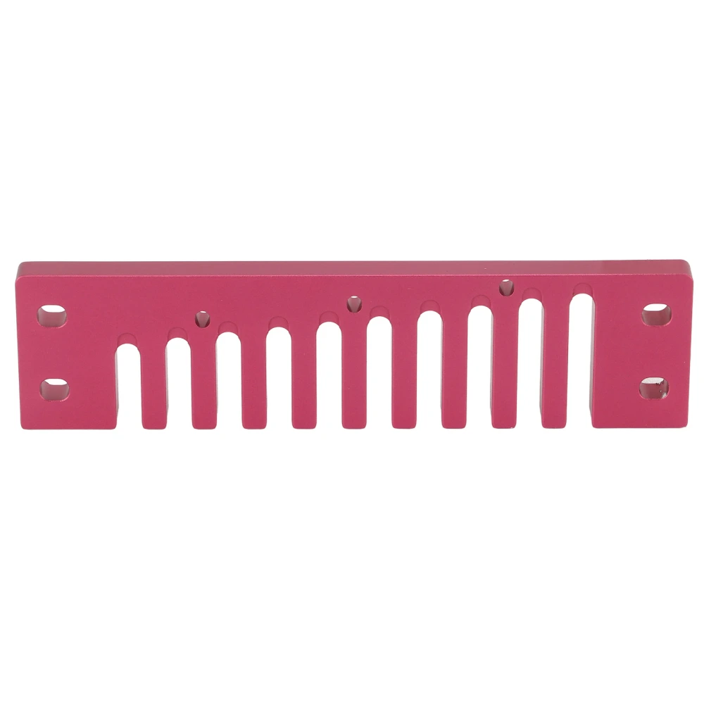 Harmonica Comb 10 Holes Metal Instrument Accessory Part for Marine Band Crossover
