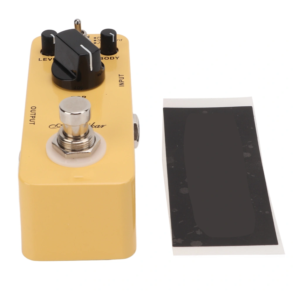 Guitar Effect Pedal Acoustikar Simulator MAC1 True Bypass Instrument Accessory Yellow