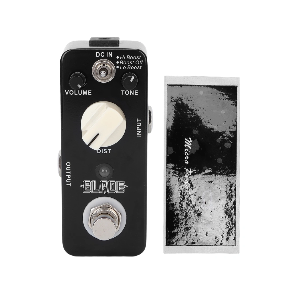 Metal Distortion Micro Pedal Mini Effects High Gain Electric Guitar Effector MMD1 3 Modes