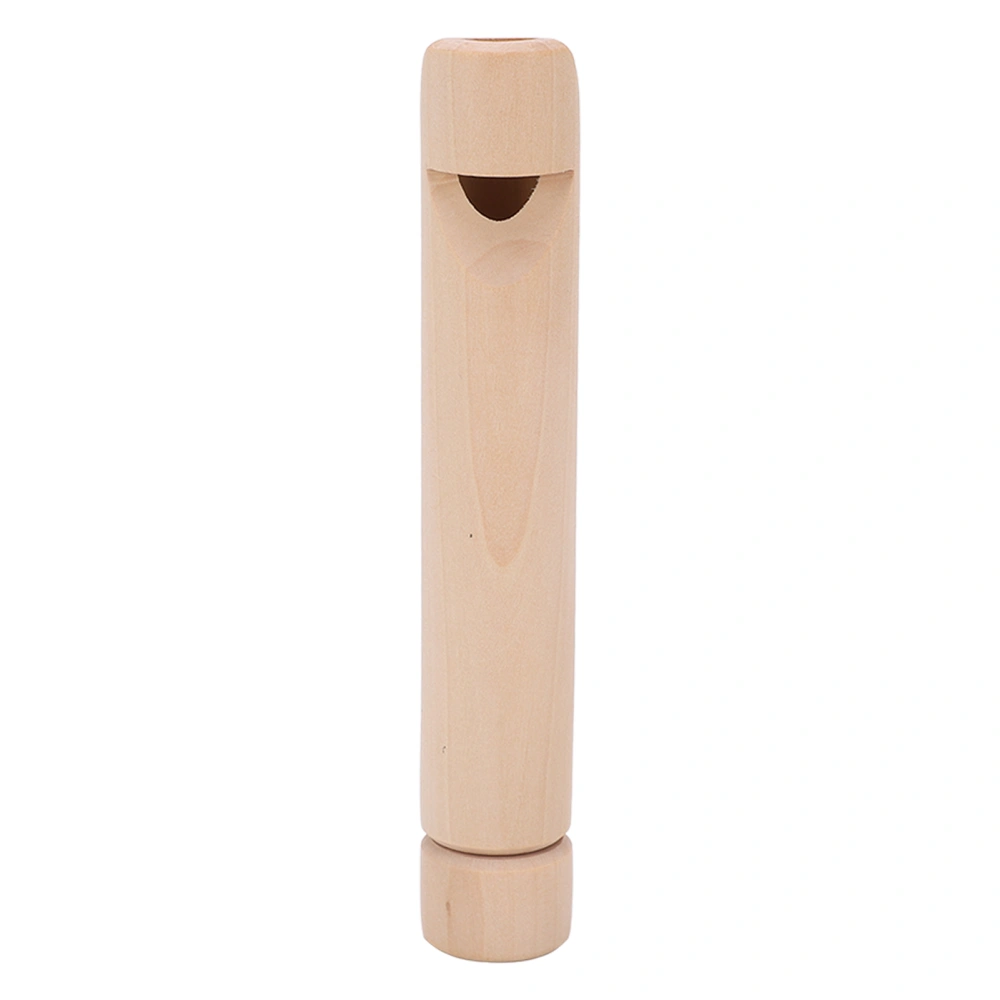 Wooden Slide Whistle Push Pull Voice Change Flute Educational Instrument Toy for ChildrenFull Wood Color