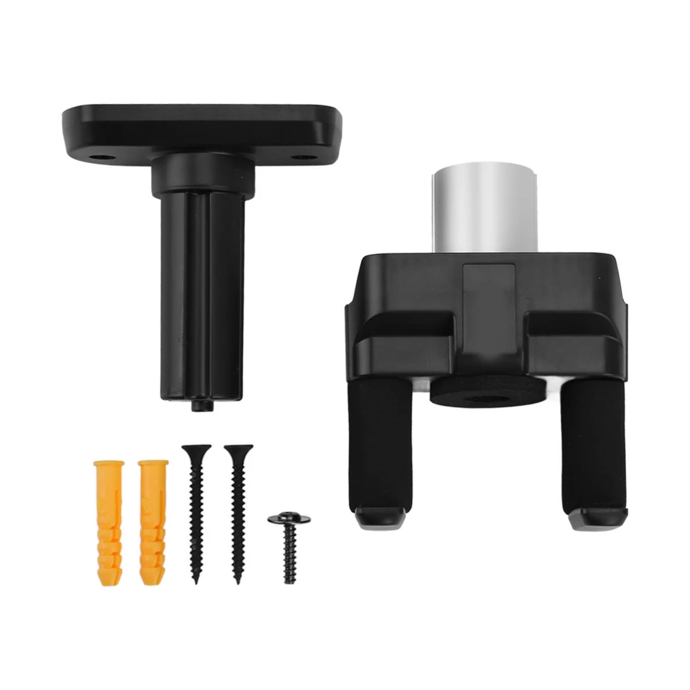 Guitar Wall Mount Stand ABS Metal Guitars Hook Holder for Ukulele 30° Rotation Protection