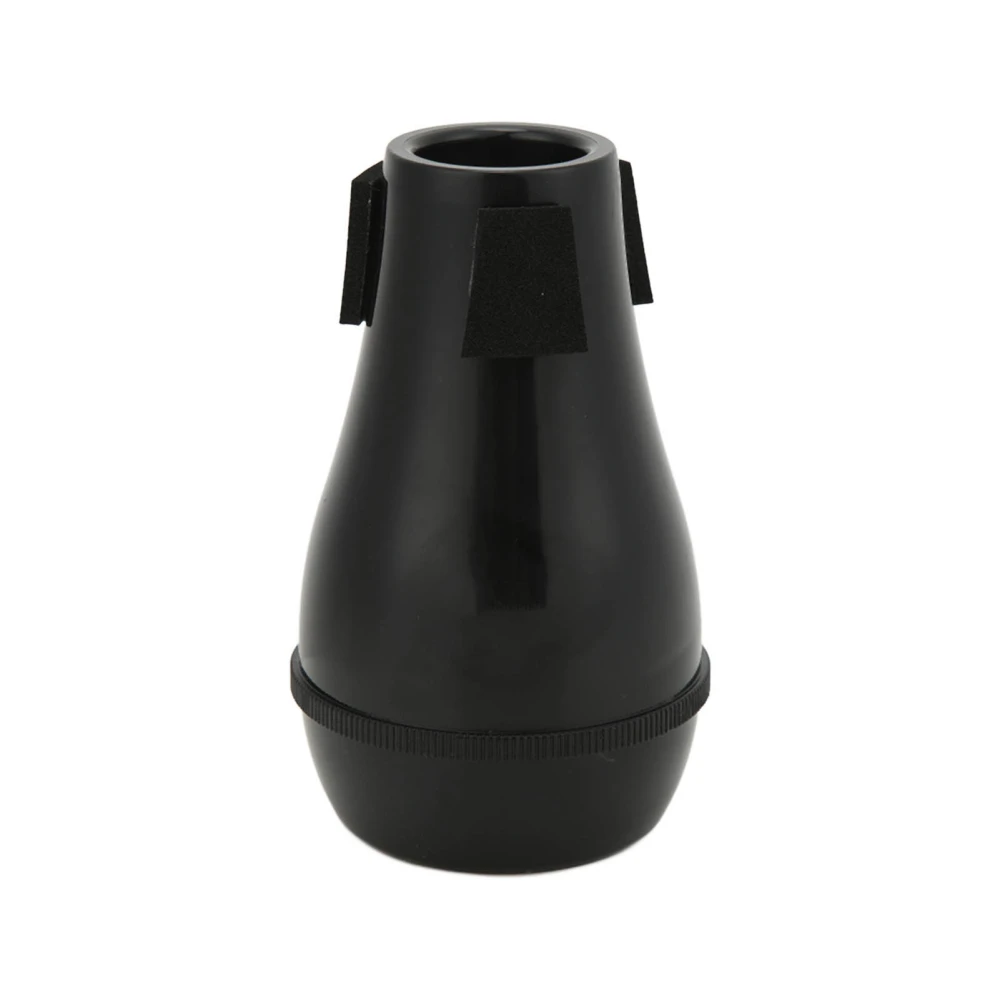 Trumpet Mute Reliable Practical Durable ABS Lightweight Compact Silencer for Music EnthusiastBlack