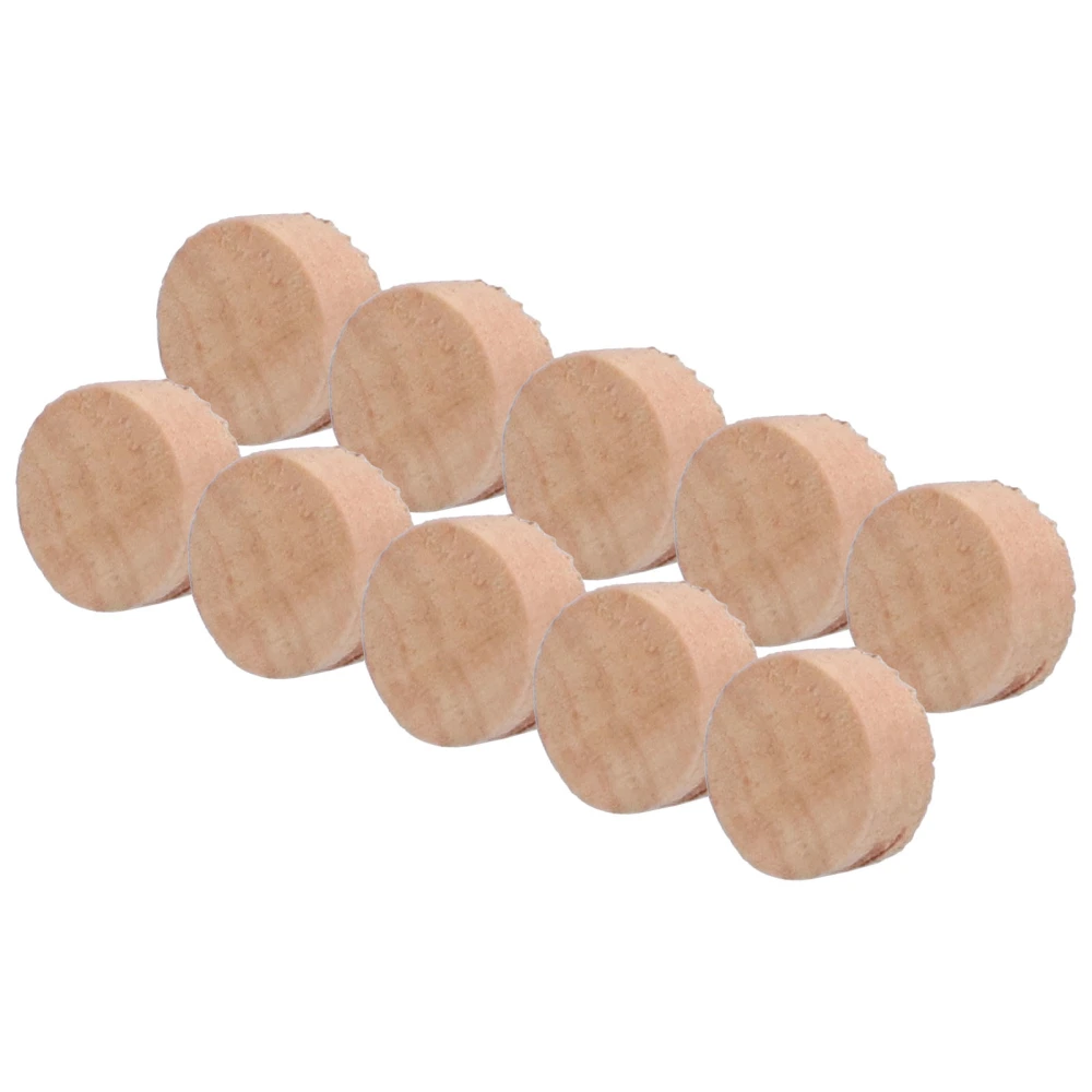 10Pcs Trombone Water Key Spit Valve Cork Pad Instrument Accessory Replacement Set Kit