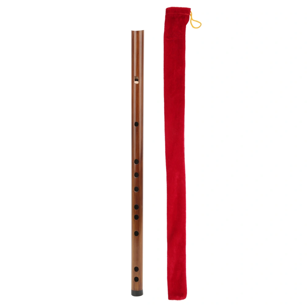 MBAT Bitter Bamboo Flute Velvet Bag Polished Professional Refined Musical Instrument ZD‑5E Key
