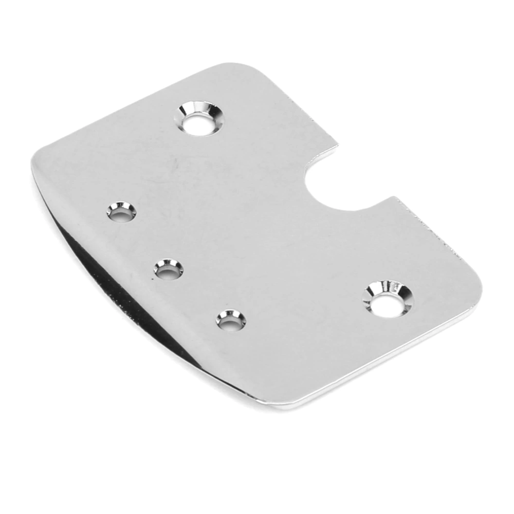 Guitar Neck Plate Metal Replacement for 3‑String Cigar Box Musical Instrument Accessories