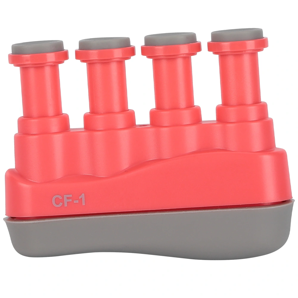 Finger Strengthener Trigger Training Hand Grip Exerciser Ergonomic Silicone Trainer for GuitarPink