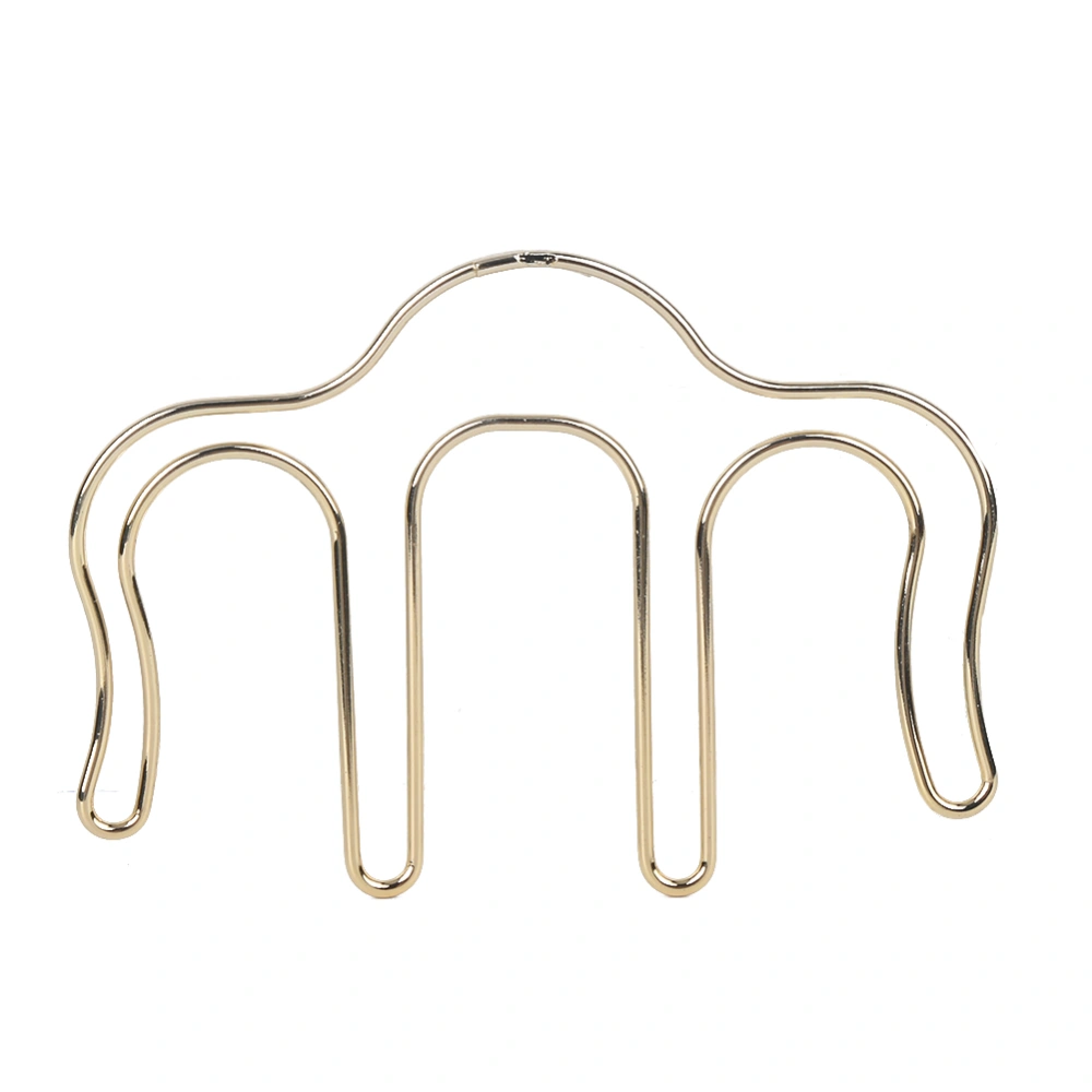 2PCs Music Page Holder Book Clip Musical Instrument Accessories M Type Iron Lightweight(Gold )