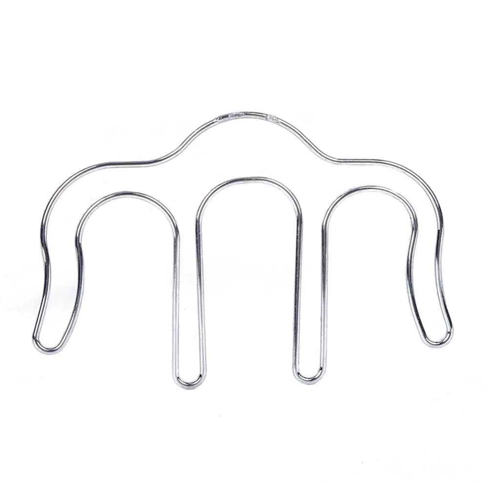 2PCs Music Page Holder Book Clip Musical Instrument Accessories M Type Iron Lightweight(Silver )
