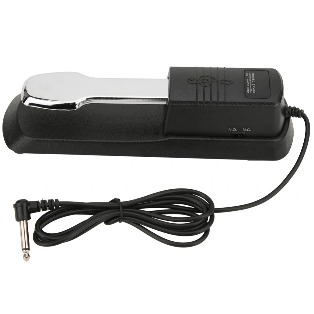 Piano Sustain Foot Pedal Switch with Non-Slip Mat Musical Instrument Accessories