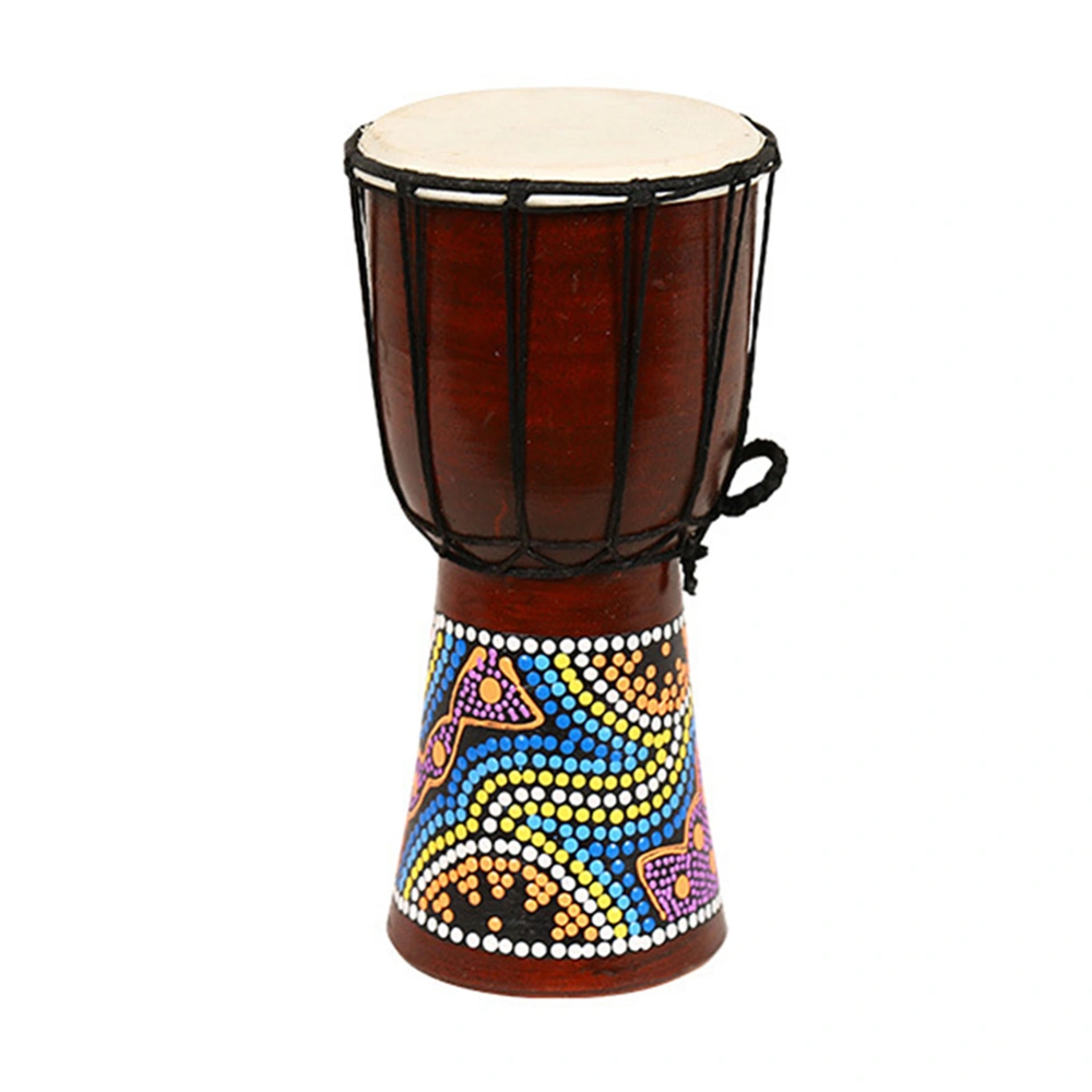 6in Djembe Drum Rugged Durable African Inspired Djembe For Kids