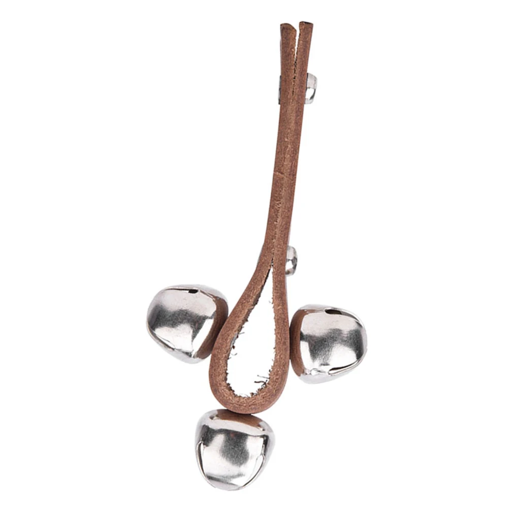 3 Bells Jingle Handbell Shaker Bell Ring Kids Musical Educational Toys Percussion Instruments