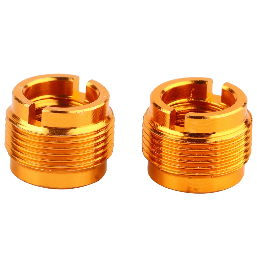 2Pcs 5/8in Male to 3/8in Female Thread Screw Adapter for Microphone Stand Clip Accessories