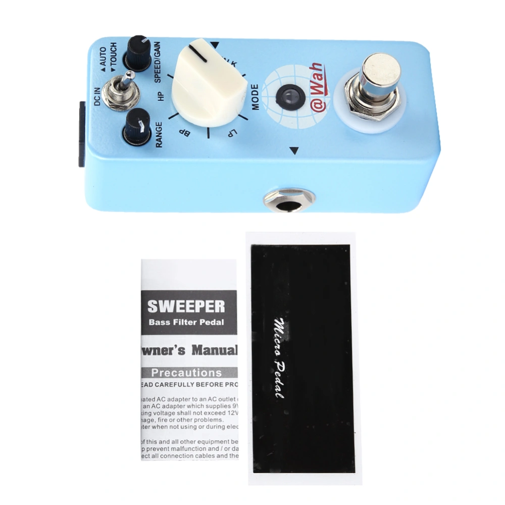 Adjustable Electric Digital Auto Wah for Bass and Guitar Players