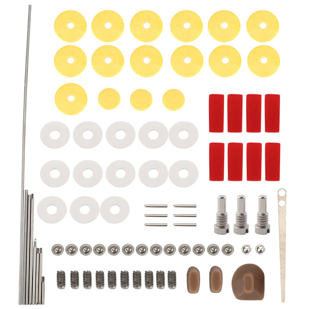 Practical DIY Repair Maintenance Kit Set Musical Instrument Parts Accessories for Flute