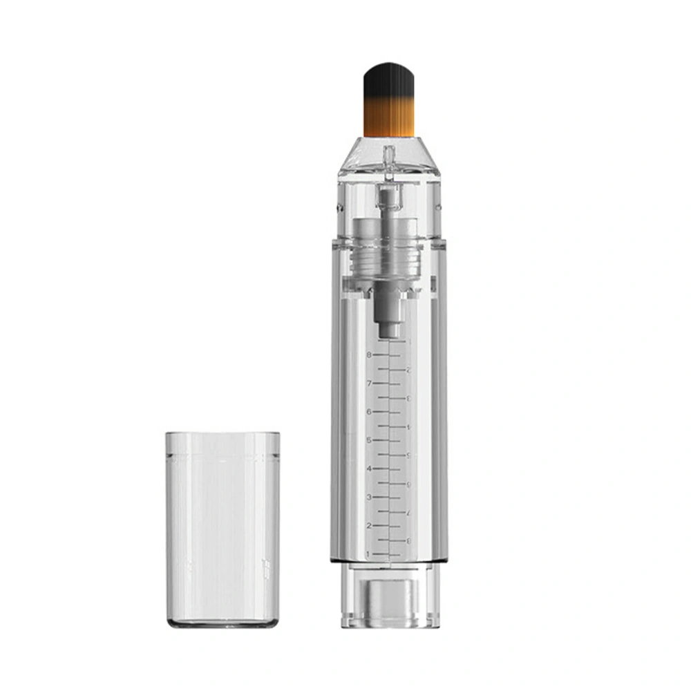 8ml Scalp Applicator Oil Roller Ball Transparent Precise Even Applying Promote Absorption Hair Scalp Applicator White