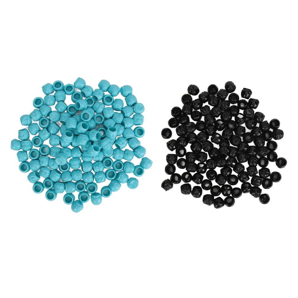 400PCS Disposable Tattoo Ink Cup 2 Colors Thicken Tattoo Permanent Container Cap With Base Black Blue
