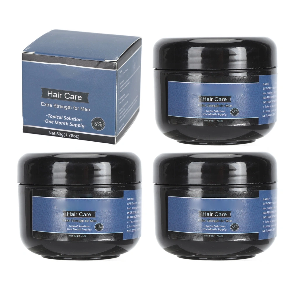 3pcs 50g Hair Care Cream Repair Dryness Reduce Frizzy Hair Nourishing Smoothing Cream for Men