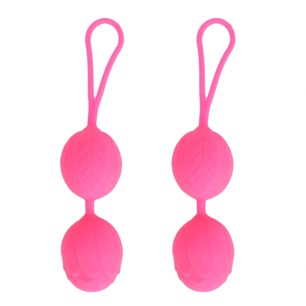 2pcs Pelvic Floor Exercises Balls Silicone Improve Vaginal Tightness Pelvic Floor Muscles Tightening Strengthening Balls Pink