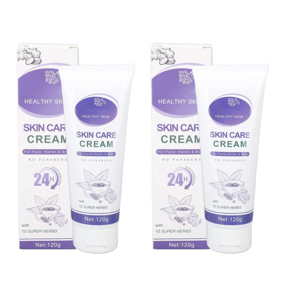 2pcs Skin Body Care Cream 120g Hydrating Massaging Anti Cracking Exfoliation Soothe Moisturizing Skin Care Cream
