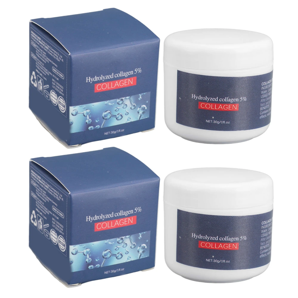 2pcs Mens Face Moisturizer Cream Reduce Wrinkles Nourishing Tightening Easy Absorption Men Face Cream for Skin Care 1.1oz