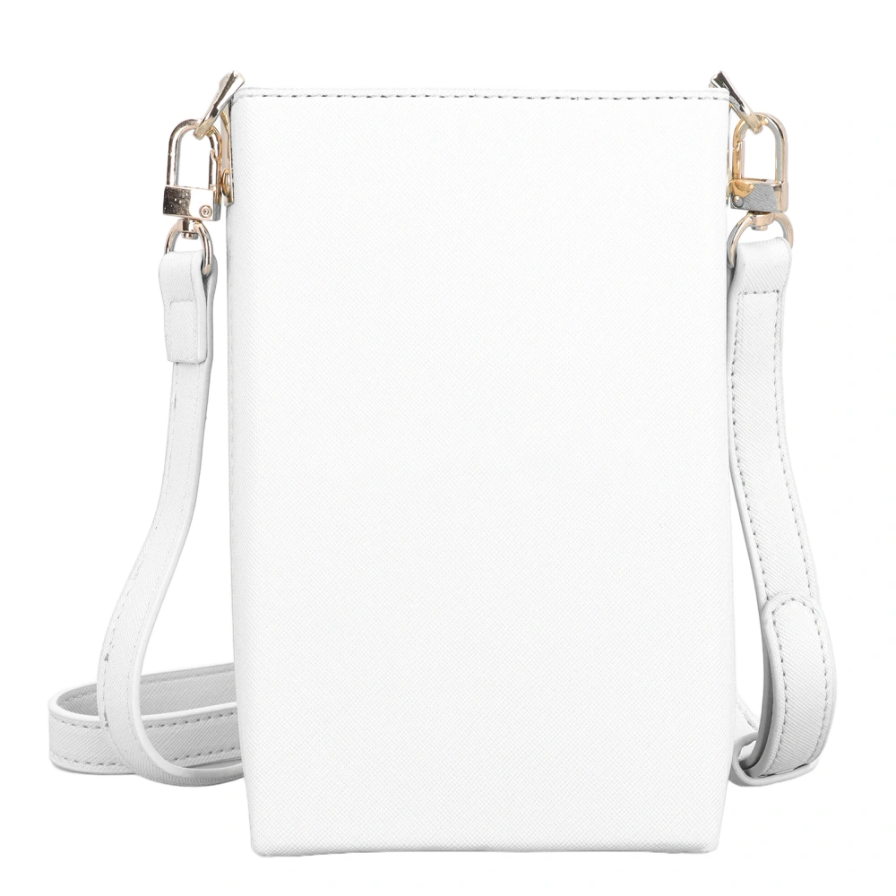 Makeup Artist Storage Bag PU Multifunctional Portable Professional Makeup Travel Case White