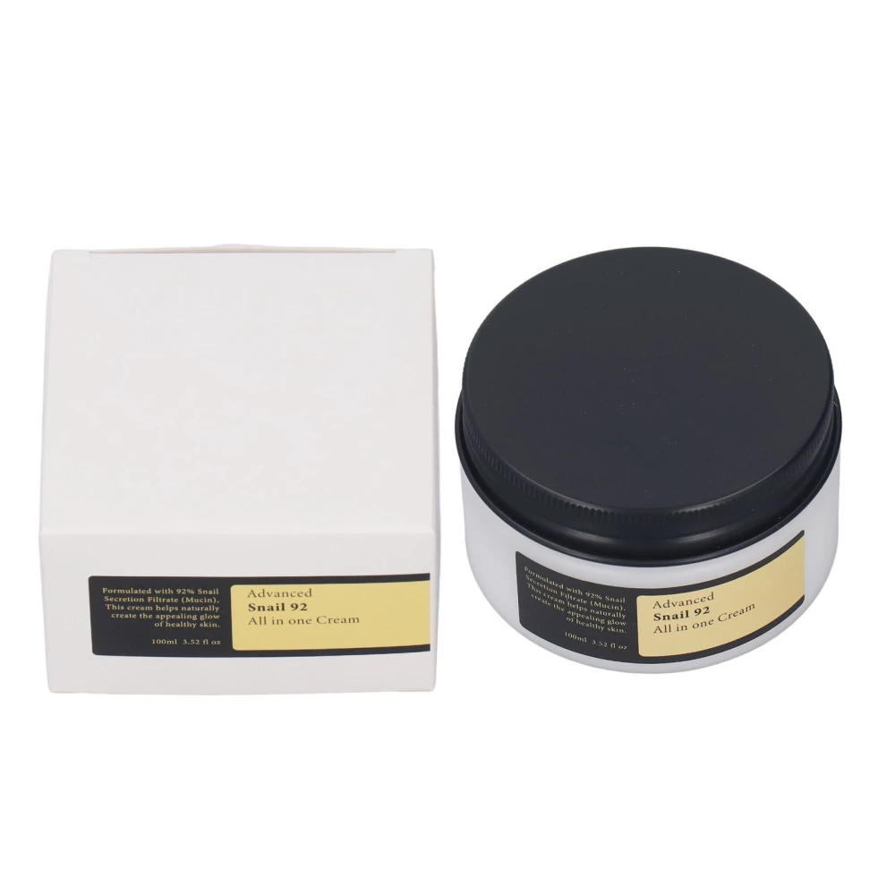 Snail Mucin Moisturizer Face Cream 100ml Brightening Repairing Anti Aging Snail All In One Cream