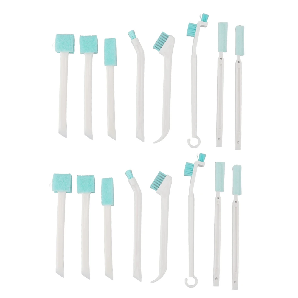 16pcs Small Cleaning Brushes Crevice Cleaning Detail Tiny Scrub Cleaner Brush for Window Tracks Groove Humidifier Car Bottle Keyboard