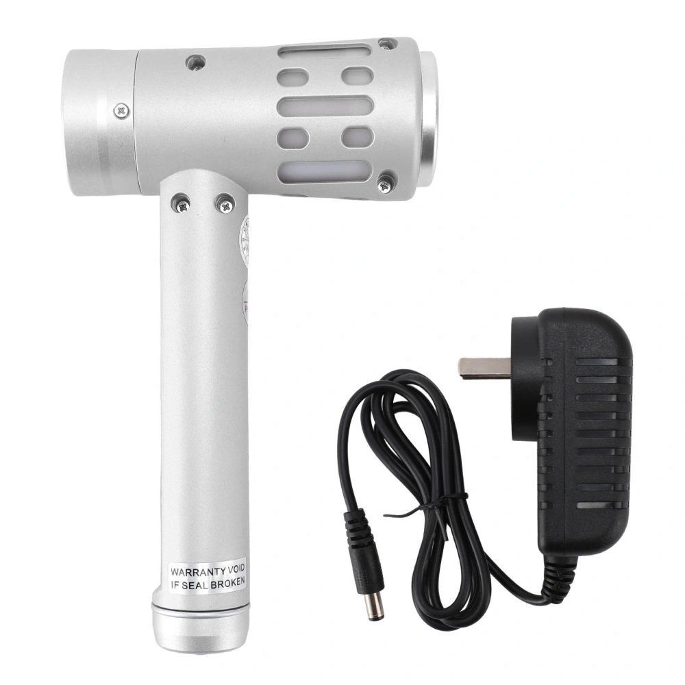 2 in 1 Infrared Lighting Machine Improve Circulation 650nm LED Infrared Light Ultrasound Device Silver 100‑240V AU Plug