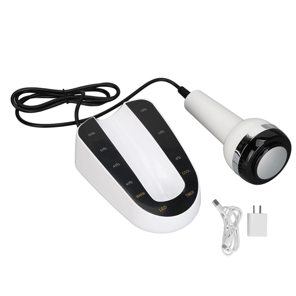 Face Beauty Massager Hot Cold Compress Colorful Light Promote Absorption Skin Rejuvenation Machine