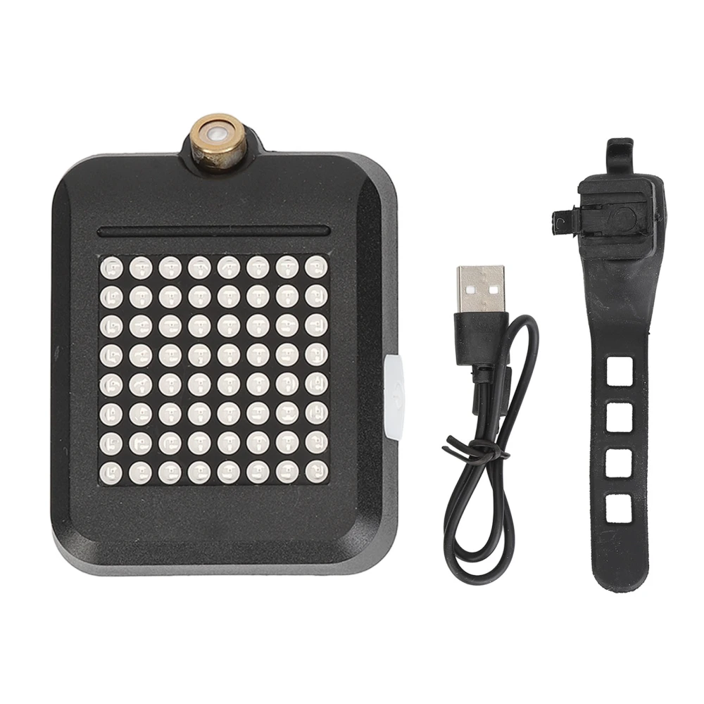 Smart Bike Tail Light Accessory Intelligent LED Sensing Rear Bike Light for Electric Wheelchair