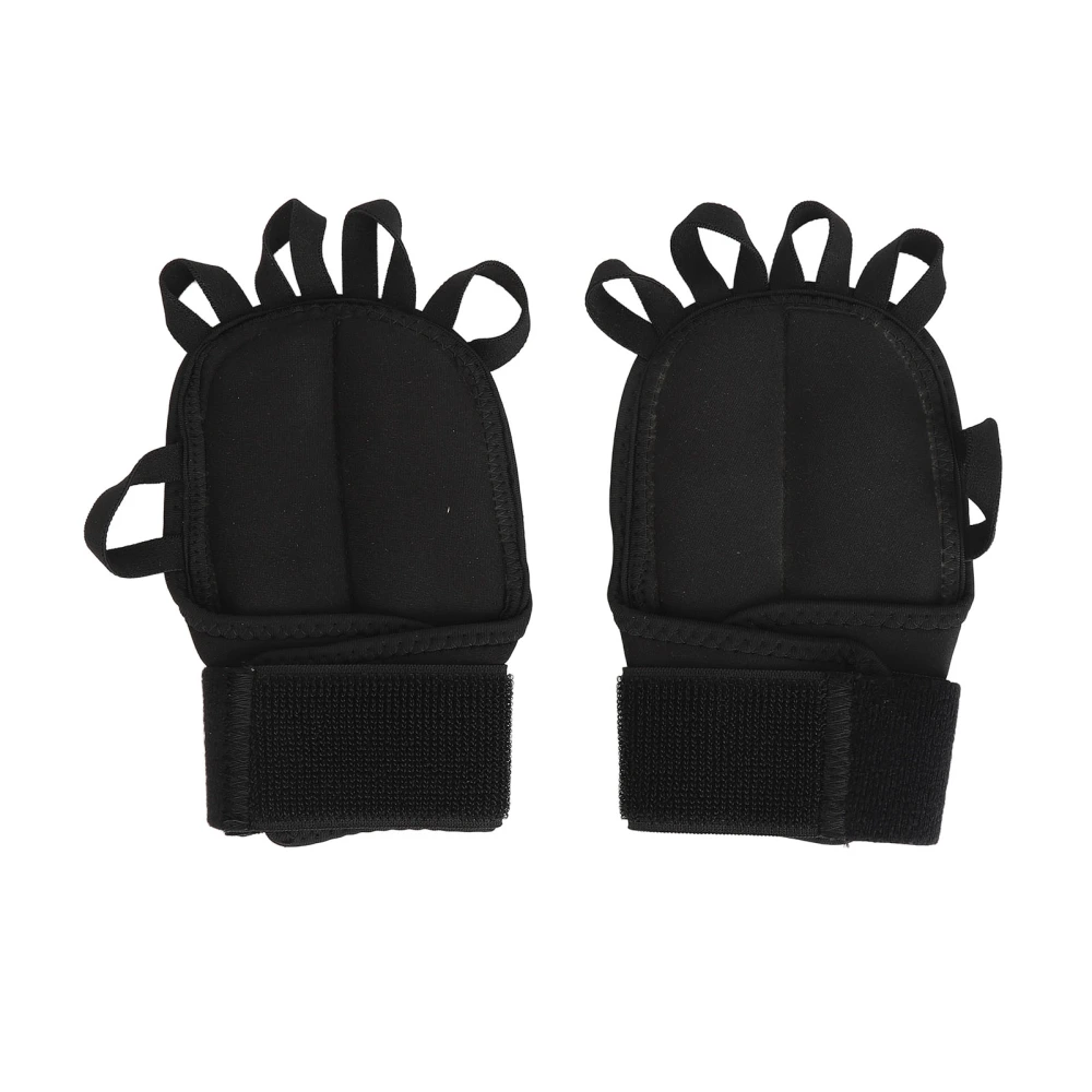 Weighted Gloves Improved Grip Sandbag Weight Bearing Training Gloves Fitness Gloves with Wrist Support for Gym Boxing