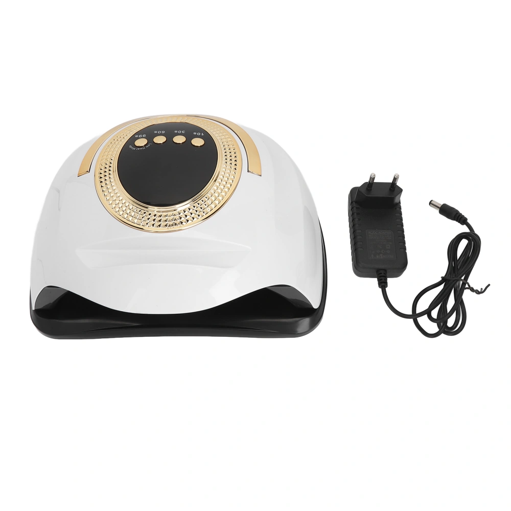 UV Nail Lamp Professional 58pcs Light Chips High Power Nail Polish Fast Dryer 100‑240V EU Plug