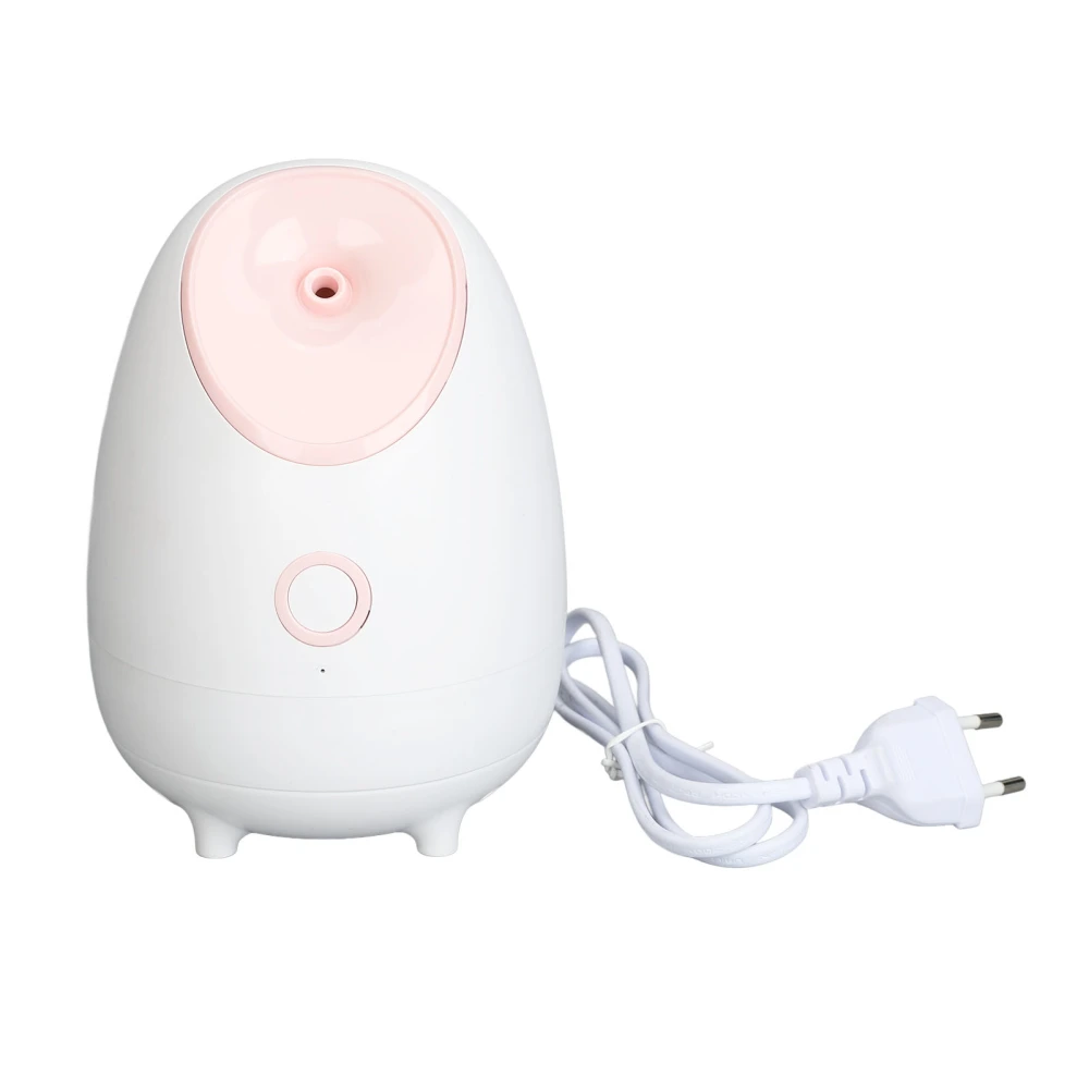 Hot Face Steaming Machine Moisturizing Skin Steaming Device with 180ml Water Tank White