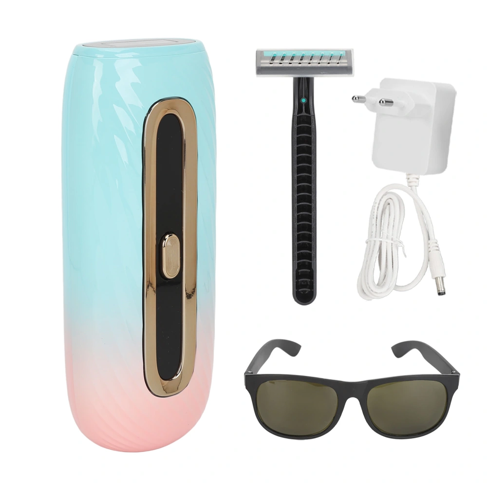 Hair Removal Device 1099B Red Ray Portable IPL Permanent Hair Removing Device for Home Gradient Color 100‑240V EU Plug