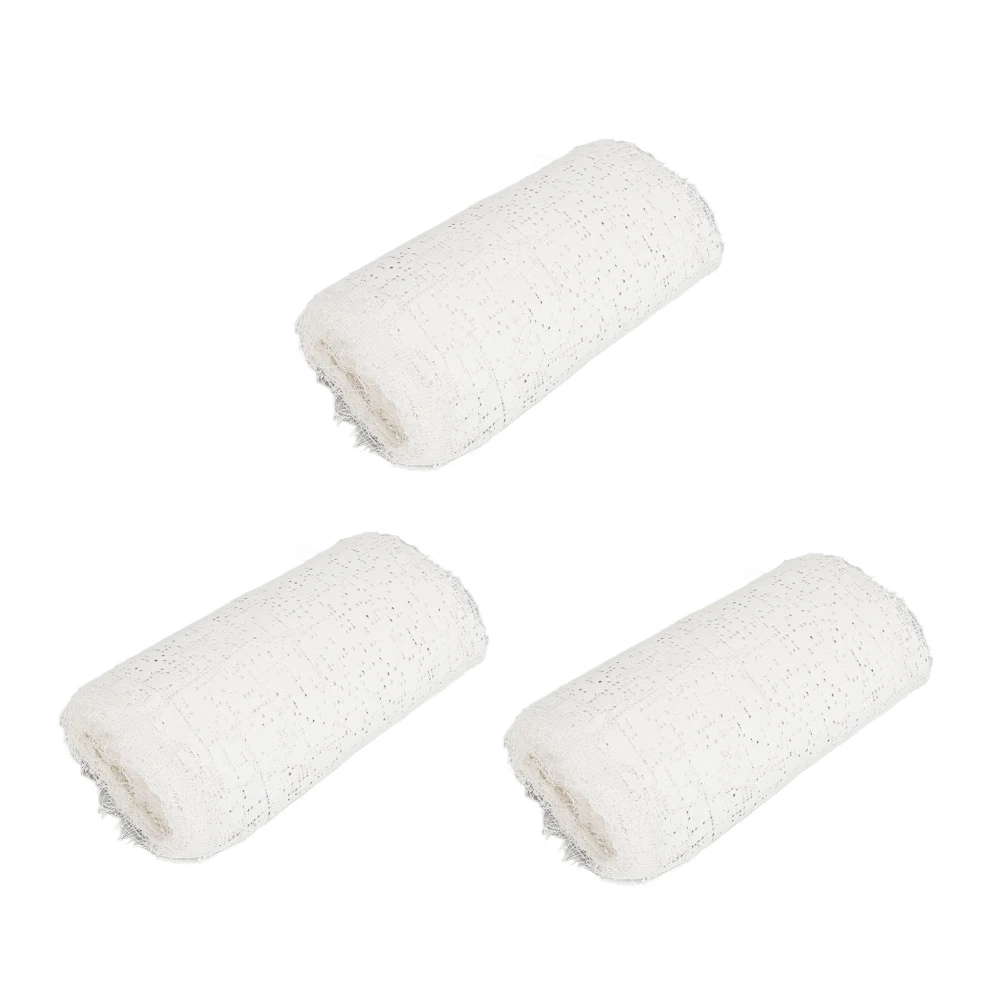 Plaster Cloth Roll Gauze Bandage Roll Craft Wrap Strip Polyurethane 460cm for Sculptures Crafts 15x460cm / 5.91x181.1in