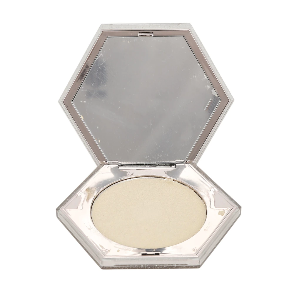 Highlighting Powder for Makeup Glitter Fine Texture Face Contour Metallic Highlighting Glow Powder Palette 0.3oz P03