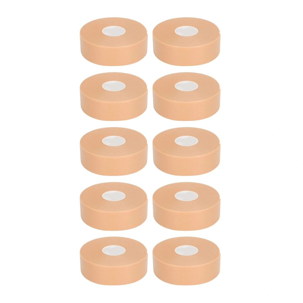 10Pcs Lash Tape 2.5cm Width Strong Adhesion Soft Comfortable Portable Eyelash Extensions Tape for Lash Extensions Skin Color