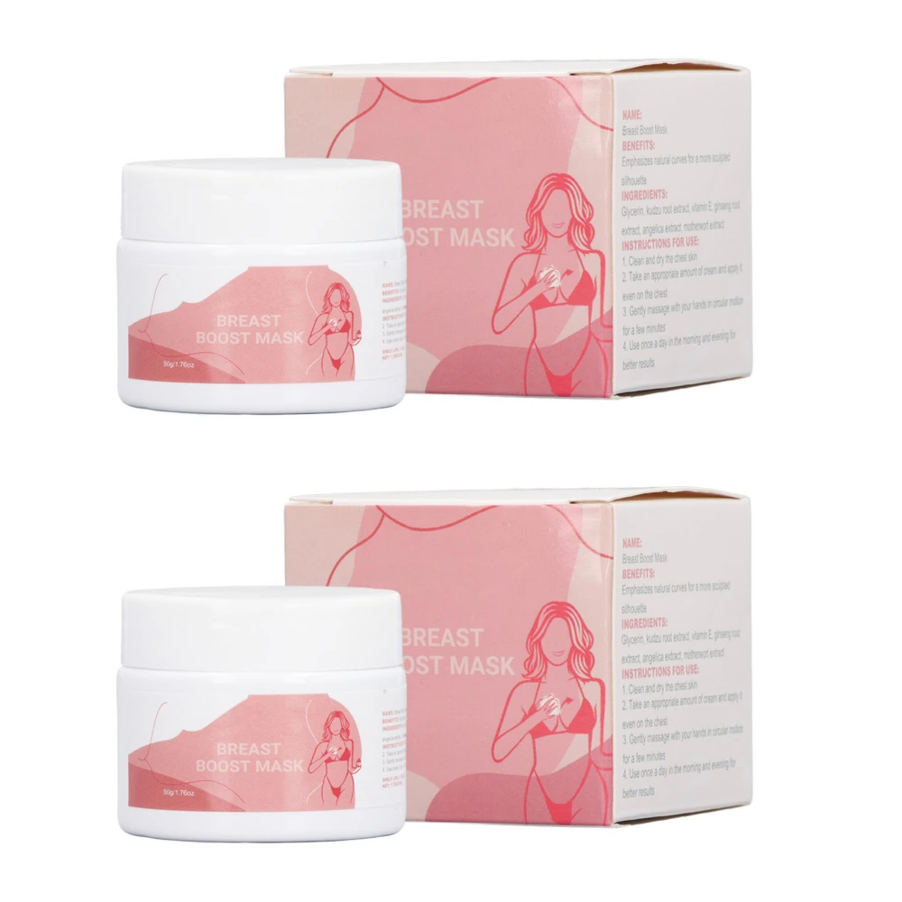 50g X 2 Chest Beauty Cream Anti Sagging Tightening Moisturizing Mild Lifting Cream for Women