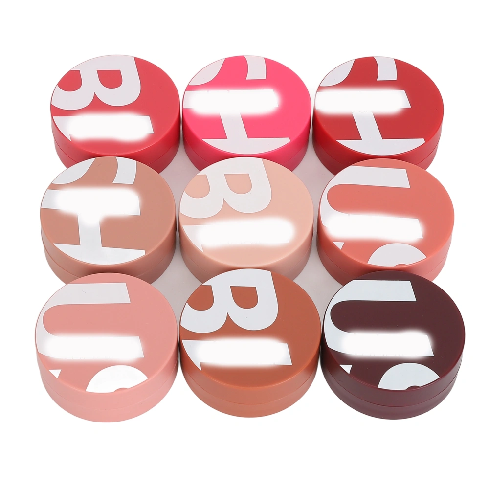 Blush Cream 9 Different Colors Matte Long Lasting Portable Cheek Tint Set for Daily Makeup
