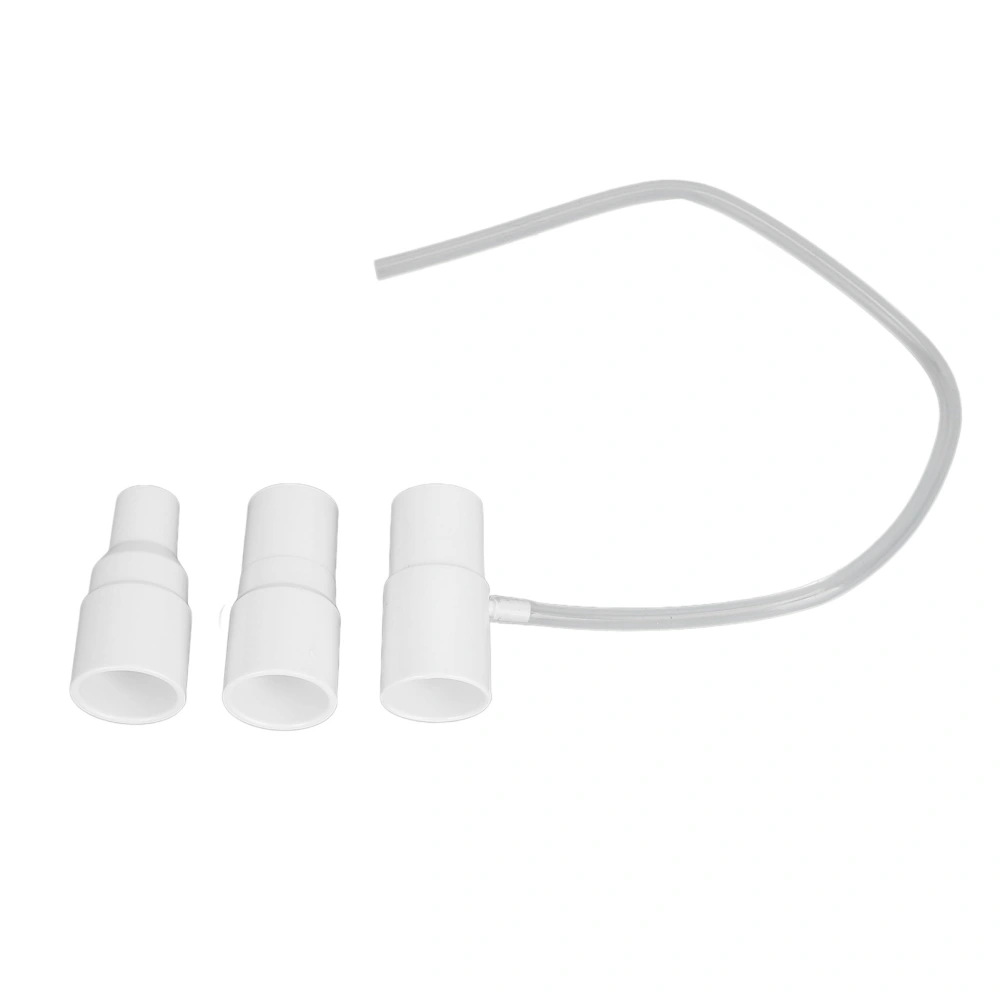 Breathing Machine Connector Head Universal Fit Flexible Tubing Adapter for Oxygen Breathing Machine