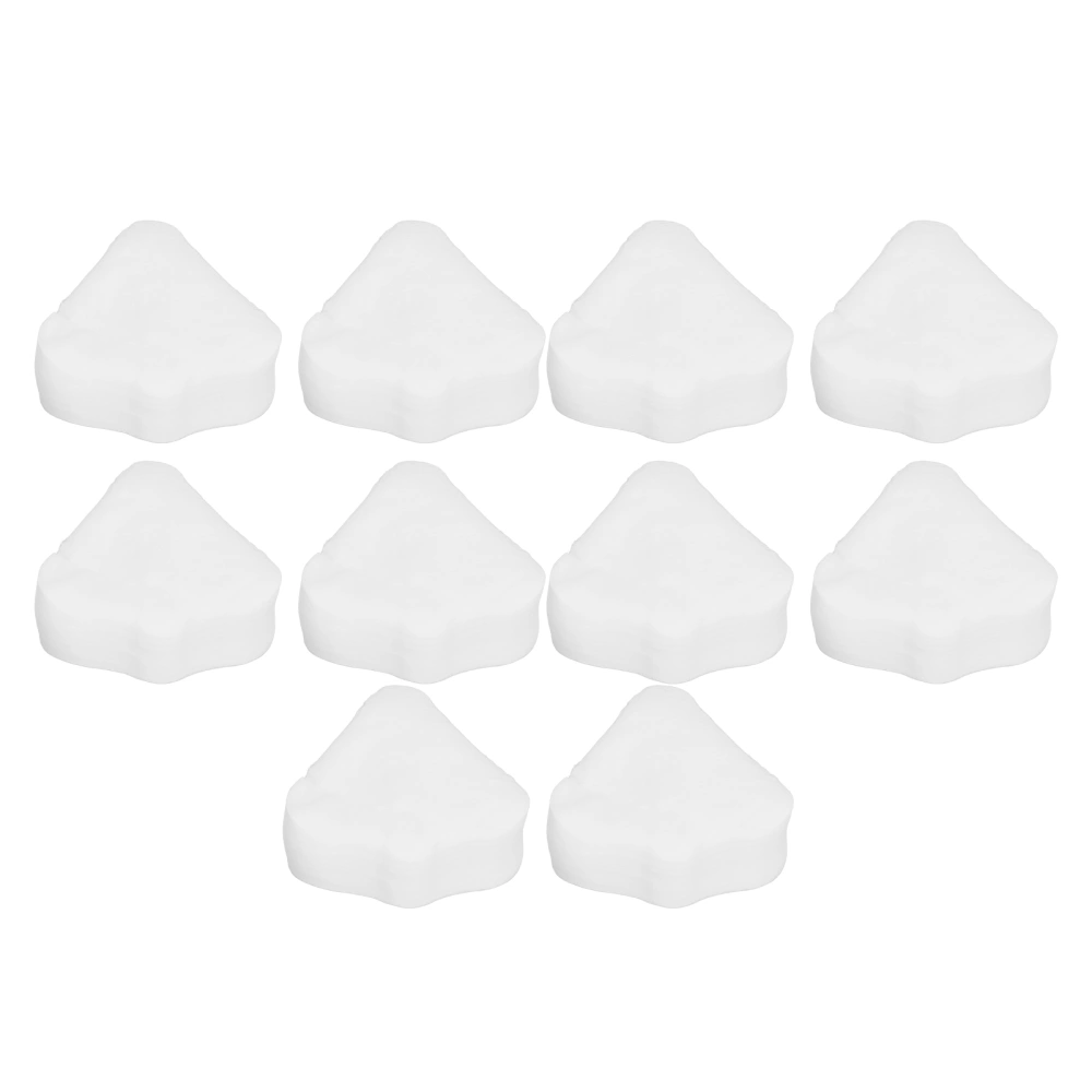 Nose Mask Paper Triangular Soft Accelerate Absorption Pure Cotton Nose Patch Paper for Spa Salon 1000 Sheets