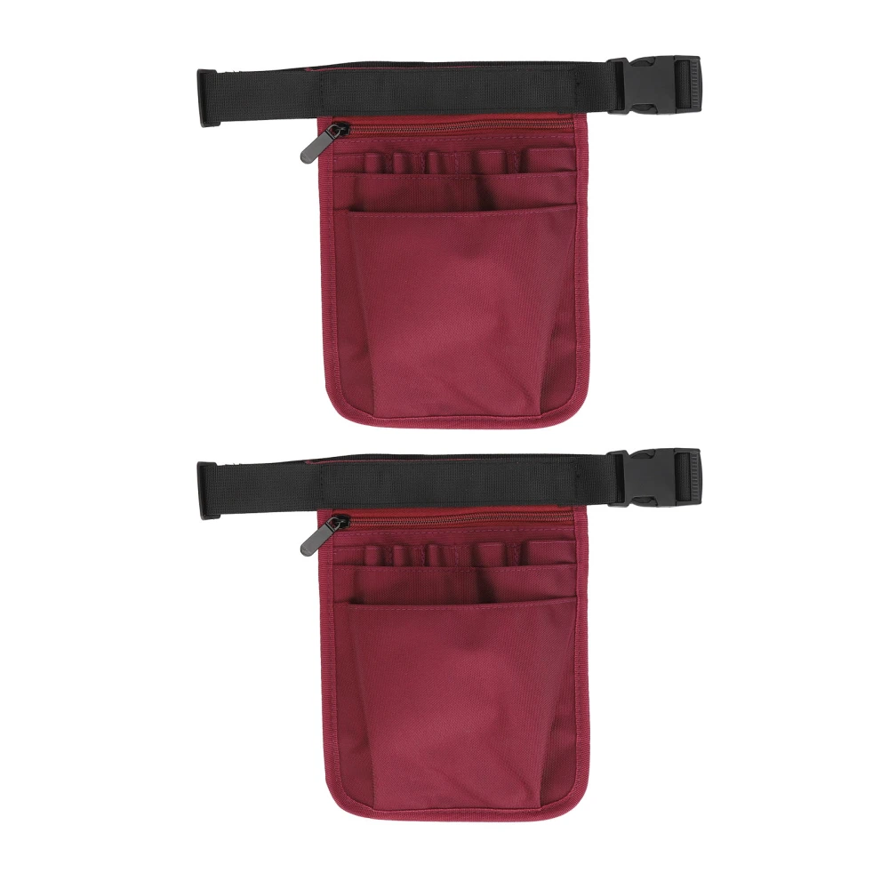 2Pcs Nurse Utility Organizer Oxford Fabric Tear Resistant Waterproof Quick Access Nurse Fanny Pack for Hospital Nursing