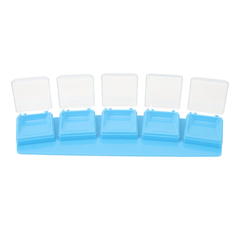 Oral Lab Mixing Palette Equipment Reusable Oral Moisturizing Watering Palette Blue