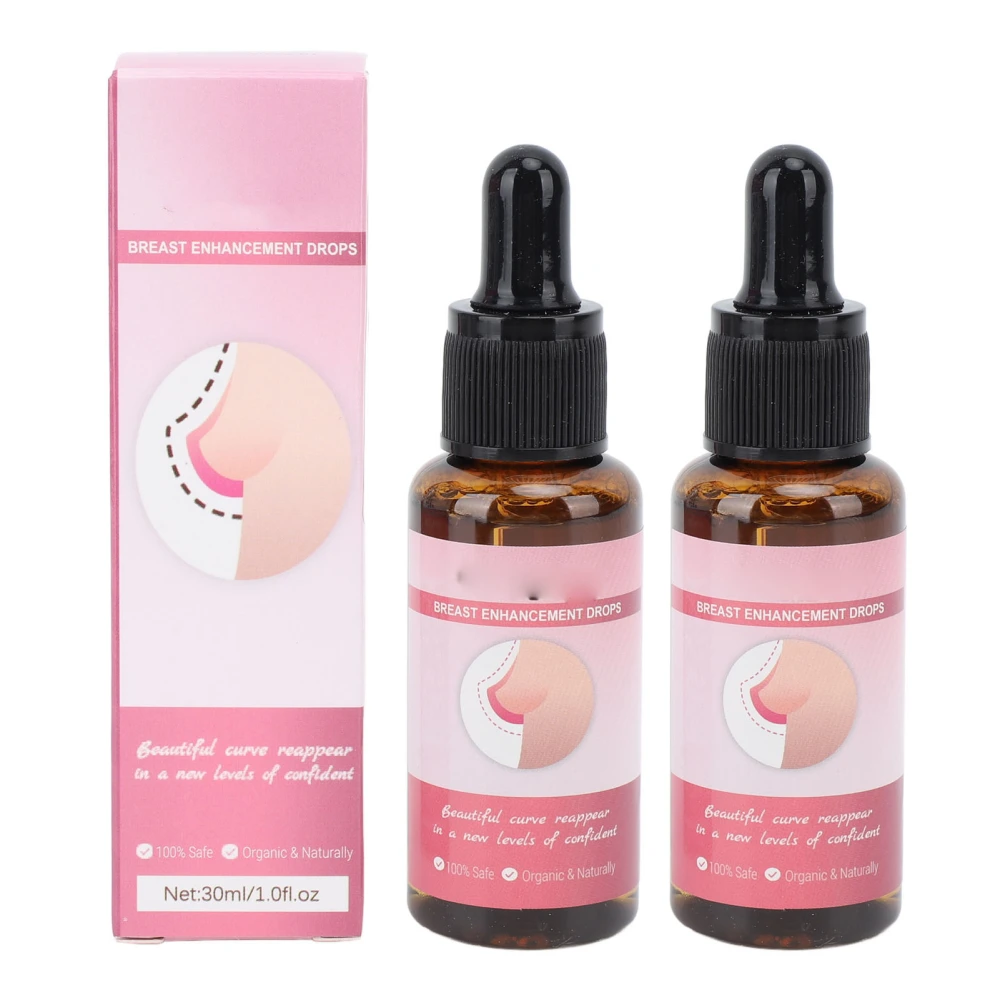 2pcs 30ml Women Chest Lifting Serum Prevent Sagging Skin Tightening Firming Chest Massage Serum