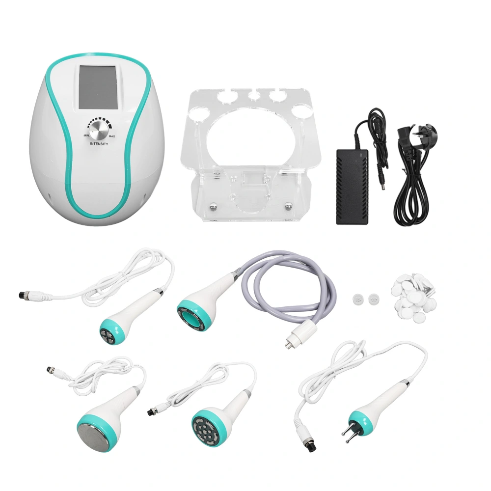 5 in 1 80K RF Vacuum Cavitation Machine Skin Rejuvenation Microcurrent Sculpting Tightening Microcurrent Fat Burning Body Slimming 100‑240V GB Plug