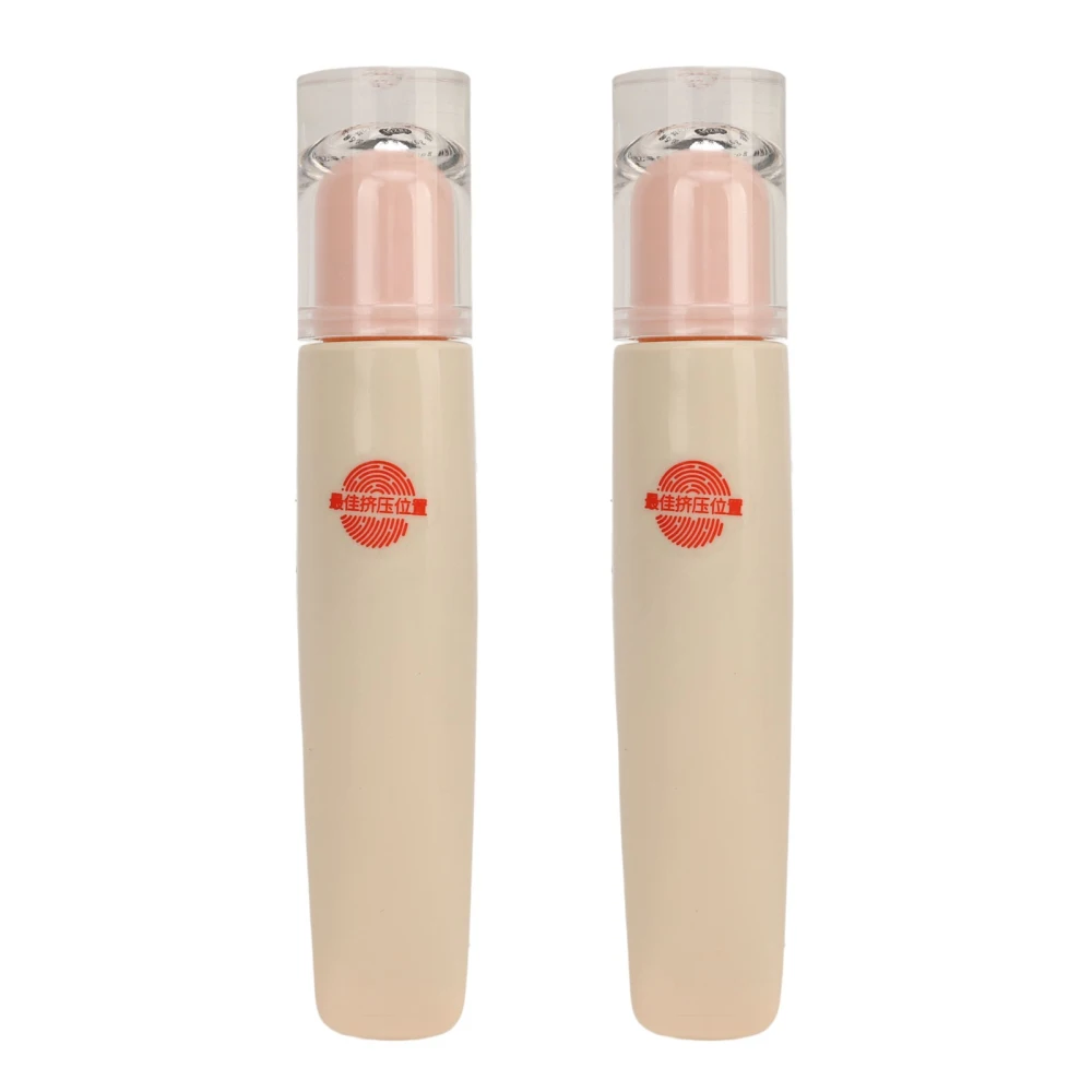 2Pcs Lip Gloss Moisturizing Shiny Waterproof Long Lasting Easy to Apply Plumping Lip Glaze for Makeup