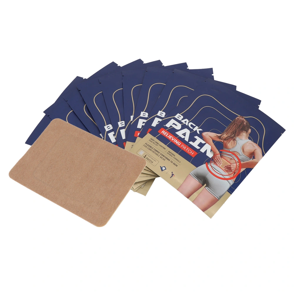 10pcs Painness Patches Remove Discomfort Breathable Muscle Soreness Stickers for Shoulder Back