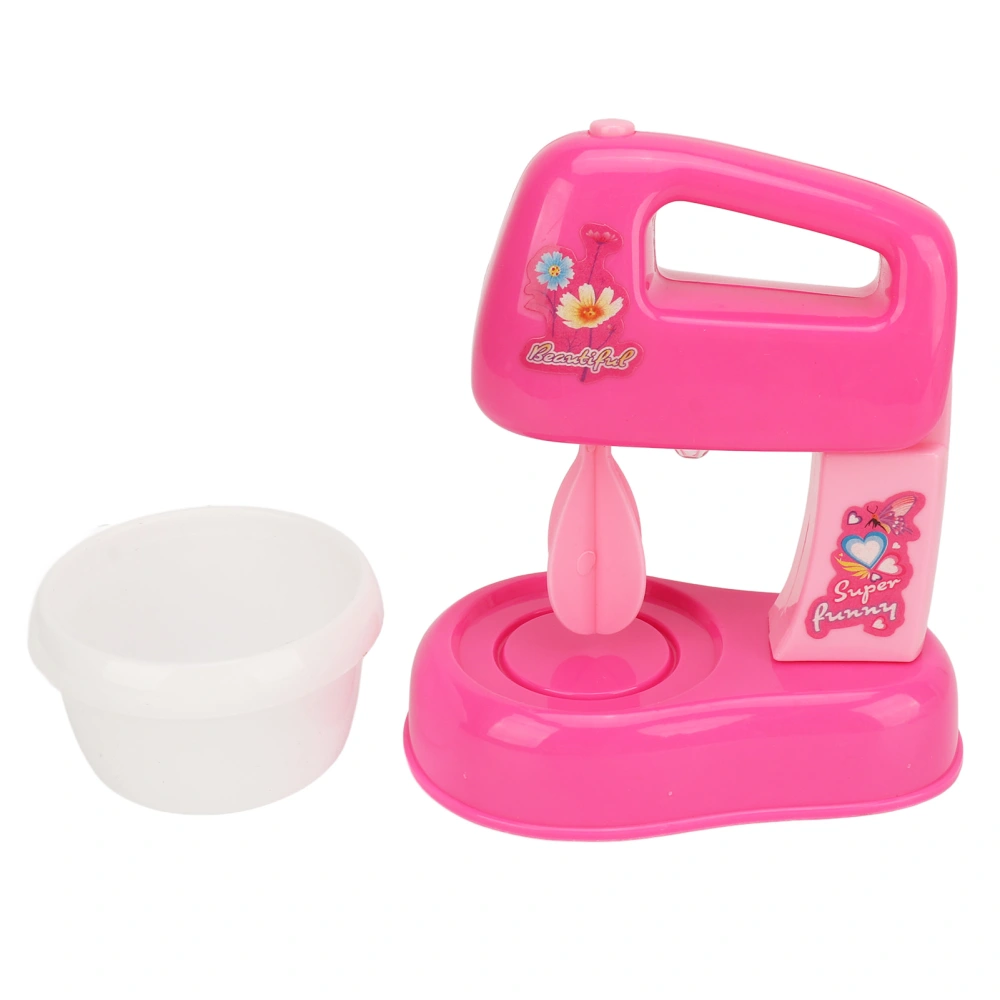 Mixer Kitchen Toy High Simulation with Mixing Bowl Pretend Kitchen Appliance for Kids Boys Girls