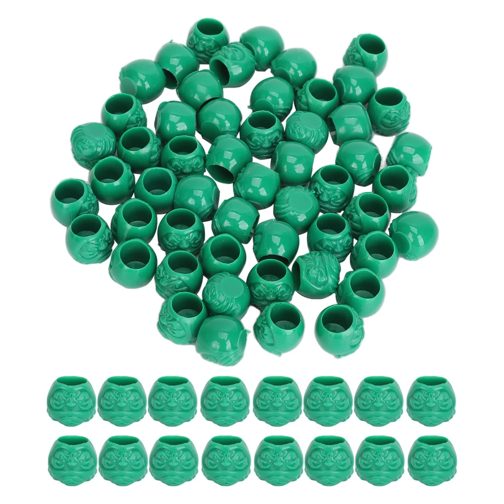 200pcs Tattoo Ink Cups Disposable Stable Base Thicken Deepen Microblading Pigment Cups Dark Green
