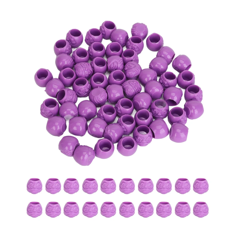 200pcs Tattoo Ink Cups with Base 17mm Daruma Ink Pigment Holder Container Microblading Makeup Pigment Cups Tattoo Supplies Purple